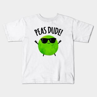 Peas Duce Cute Veggie Pea Pun Kids T-Shirt